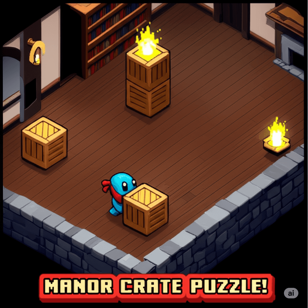 cover Crates in the Manor